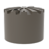 Melro Tanks 50000L Round Poly Water Tank - Jasper