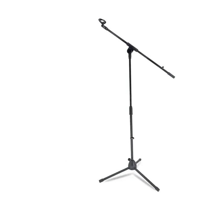 Adjustable Boom Microphone Stand With Mic Clip