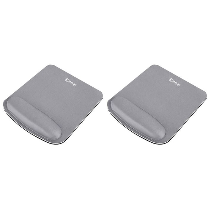 2x Sansai Foam Fusion Wrist Rest Support Computer/Laptop Mouse Pad Assorted