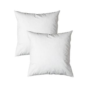 Pillow Factory Pair of Duck Feather Rich Fill European Cushion Inserter 65 x 65 cm