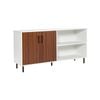 Costway Wood Buffet Sideboard Kitchen Storage Cabinet