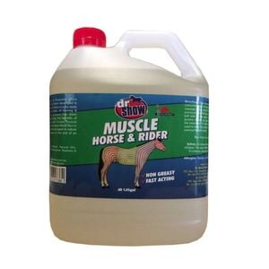 Dr Show Muscle Horse & Rider Non-Greasy Fast Acting Refill 4L