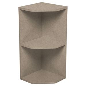 Kaboodle Raw Board Open End Wall Cabinet