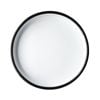 Olympia Serving Tray Enamel Blue Rim 320mm Catering Tableware