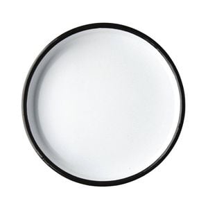 Olympia Serving Tray Enamel Blue Rim 320mm Catering Tableware