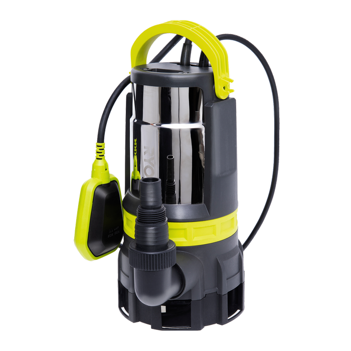 Ryobi 750W Clean and Dirty Water Submersible Pump RACSUP12