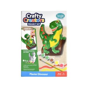 Boyle Crafty Creators Plaster Dinosaur Project Kit