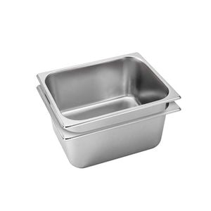 SOGA 2X 1/2 GN Pans Stainless Steel 15cm Deep