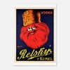 Galrie Authentic Vodka Relshirs Kumel Vintage Advertising Poster for Home Decor, Poster Only, A2 42 x 60cm (16 x 24inch)