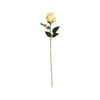 50cm Yellow Rose Bud Artificial Flower