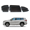 AUSGO Magnetic Window Sun Shade for Toyota Kluger 2021-Onwards 6-Piece Set Car Shades