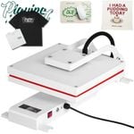 Advwin Auto Heat Press Machine 15"x15" Digital Heat Transfer Fast Even Tshirt Printing Machine