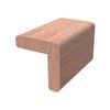 30 x 30mm 2.7m Meranti Edging Round External Corner