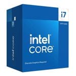 Intel i7 14700F CPU 4.2GHz (5.4GHz Turbo) 14th Gen LGA1700 20-Cores 28-Threads 61MB 65W Graphics Card Required Retail Raptor Lak