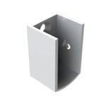 Emro White Shower Track Wall Mounting Bracket