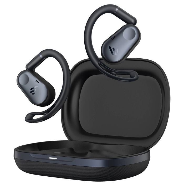 Edifier COMFO-FLEX Open-Ear True Wireless Earbuds - Black
