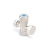 Brasshards 2 Way Under Sink Valve 20mm x 15mm Stainless Steel