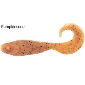 Berkley Gulp Alive 3" Minnow Grub Soft Plastic Fishing Lure In Tub Pumpkinseed