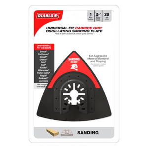 Diablo 90mm 20 Grit Universal Carbide Multi-Tool Sanding Plate