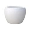 Northcote Pottery Large White Precinct Lite Moon Garden Pot
