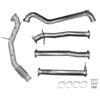 Ignite Exhausts Turbo Back For Ford Ranger Px2/px3 3.2l No Cat & Straight Pipe Raw Aluminised Steel