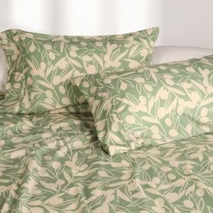 Odyssey Living Hunter Valley Thermal Flannel Bed Sheet Set Queen Olive