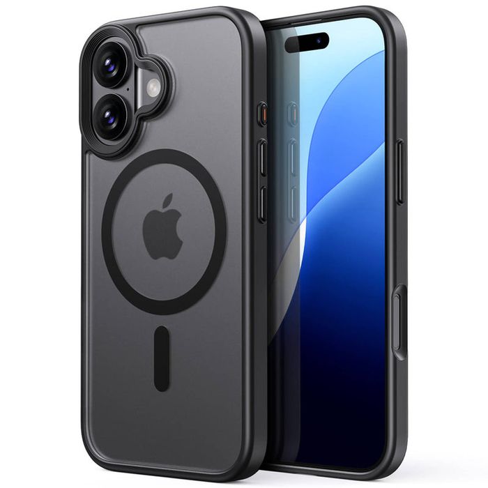 Tough On for iPhone 17 Shockproof Case with Magsafe - Black