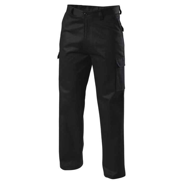Hard Yakka 92R Black Cargo Pants