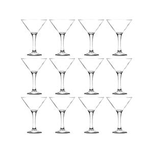 LAV Misket Martini Glasses - 175ml - Clear - Pack of 12