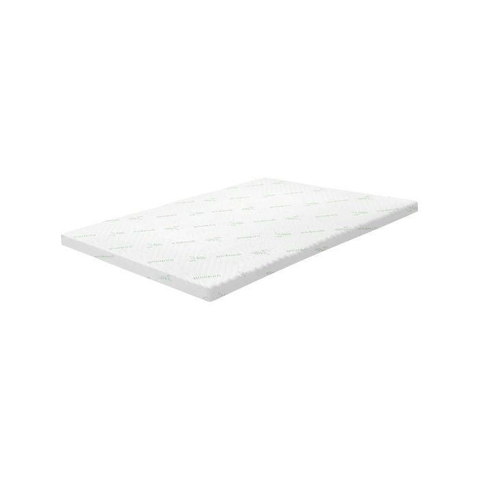 Bedra Memory Foam Mattress Topper Cool Gel Bamboo Cover 7-zone 8cm King