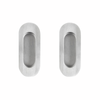 Delf 120mm Stainless Steel Oval Flush Pull - 2 Pack