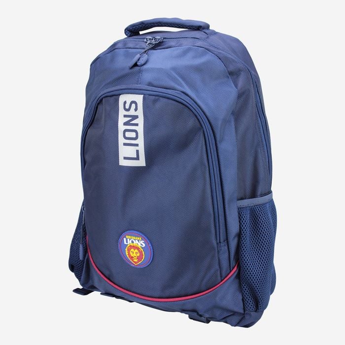 Brisbane Lions AFL Stirling Sports Backpack Bag