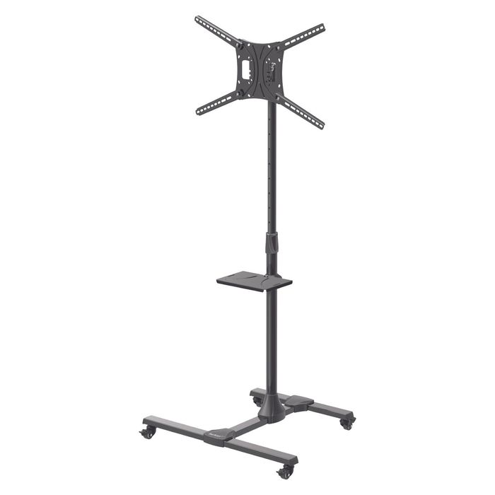 Barkan 13" - 86" Mobile TV Mount Cart with Metal Shelf 