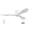 Shinzo 52" (1320mm) DC Smart Ceiling Fan with Remote Control | White