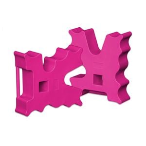 2pc AgBoss Equestrian Show Jumping Cavaletti Jump Blocks Versatile Pink