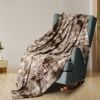 Dreamz 500GSM Soft Mink Blanket Throw 127x152CM Brown