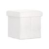 Artiss Ottoman Storage Foot Stool Vanity Square Teddy