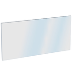 ProtectorAl 2000 x 1200 x 12mm Glass Pool Fence Panel