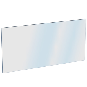 ProtectorAl 2000 x 1200 x 12mm Glass Pool Fence Panel