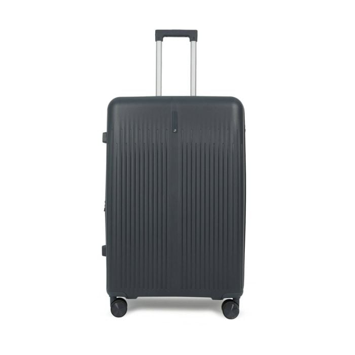 Paklite Cross Wind Large Travel Luggage Spinner Wheels Suitcase 110l Navy
