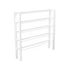Flexi Storage Home Solutions White 5 Runner Basket Frame