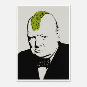 Galrie Banksy Turf War 2003 Artwork - Master Edition Print on Archival Quality Paper, Poster Only, A4 21 x 30cm (8 x 12inch)