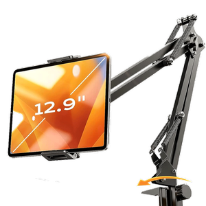 TEGAL TabFlex Pro Tablet Stand iPad Holder Black