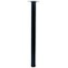 Taskmaster 700 x 50mm Black Steel Table Leg