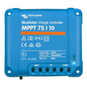 Victron 12/24V 10A BlueSolar MPPT 75/10 Non-Bluetooth Solar Charge Controller