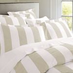 Oxford Stripe Quilt Cover set Single