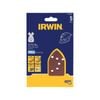 IRWIN 100 x 135mm 180 Grit Mouse Sanding Sheets - 5 Pack