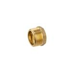Brasshards 25 x 15mm Brass Threaded Hex Reducing Bush LF