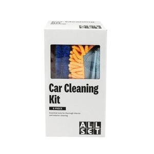 All Set 6 Piece Car Cleaning Kit