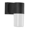 Brilliant Black Sergio Architectural LED Wall Light B22 Batten Fix  
